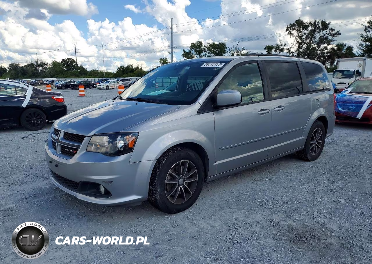 2017 Dodge Grand Caravan Gt VIN:2C4RDGEG1HR697464 - 1