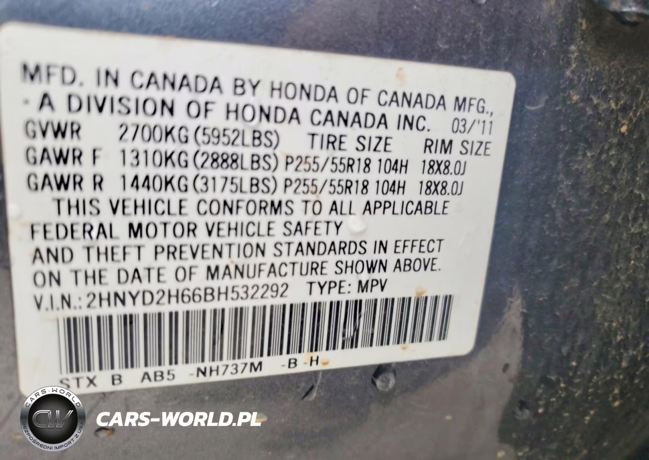 2011 Acura Mdx Technology VIN:2HNYD2H66BH532292 - 13