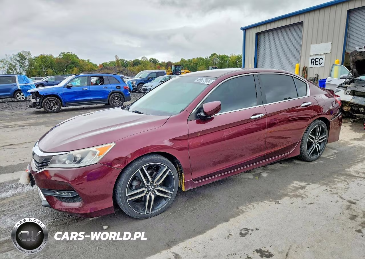 2017 Honda Accord Sport VIN:1HGCR2F57HA153631 - 1