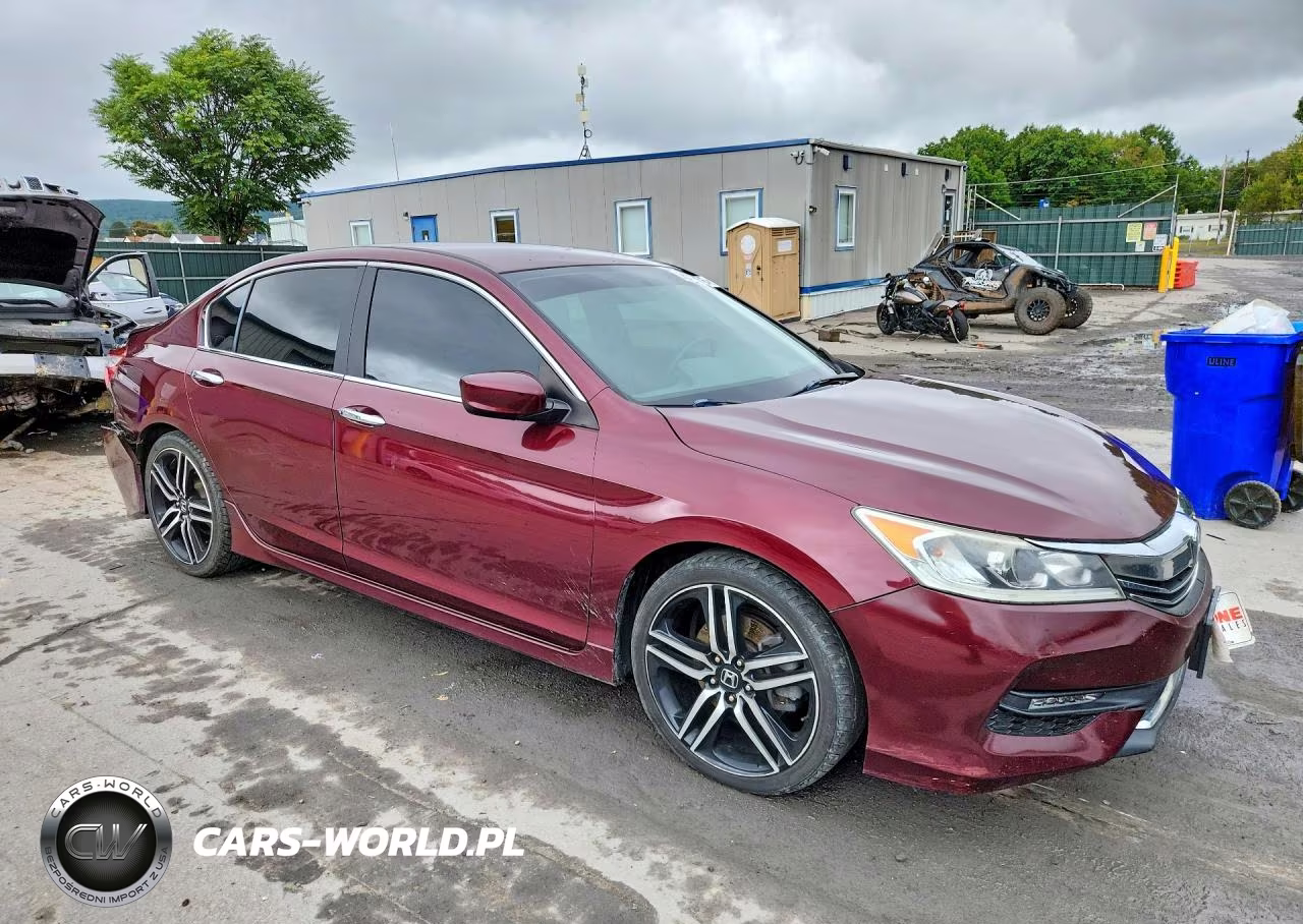 2017 Honda Accord Sport VIN:1HGCR2F57HA153631 - 4