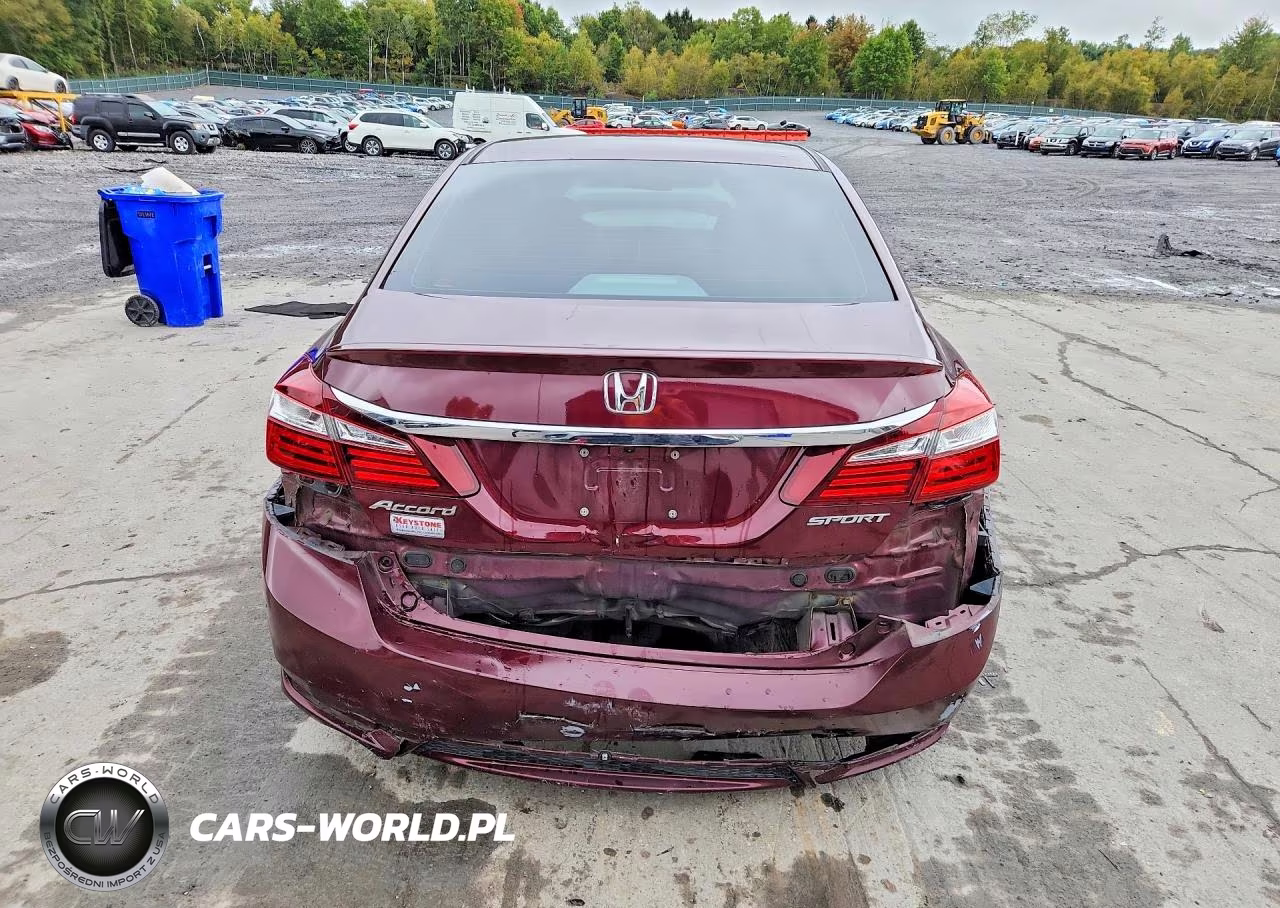 2017 Honda Accord Sport VIN:1HGCR2F57HA153631 - 6