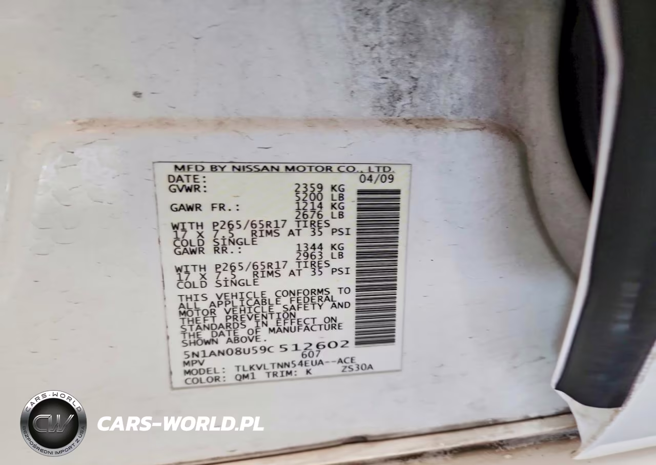 2009 Nissan Xterra X VIN:5N1AN08U59C512602 - 13
