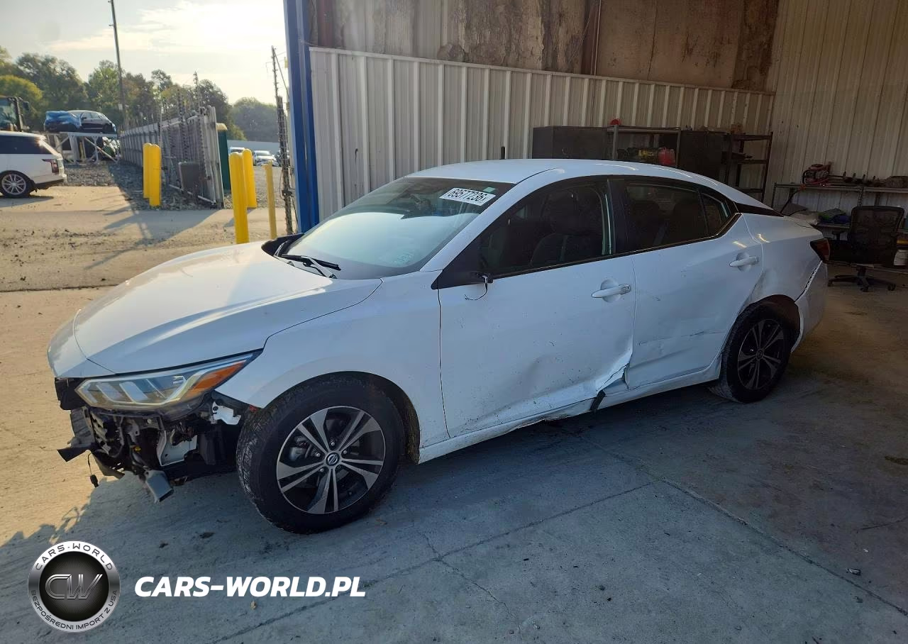 2021 Nissan Sentra Sv VIN:3N1AB8CVXMY317433 - 1