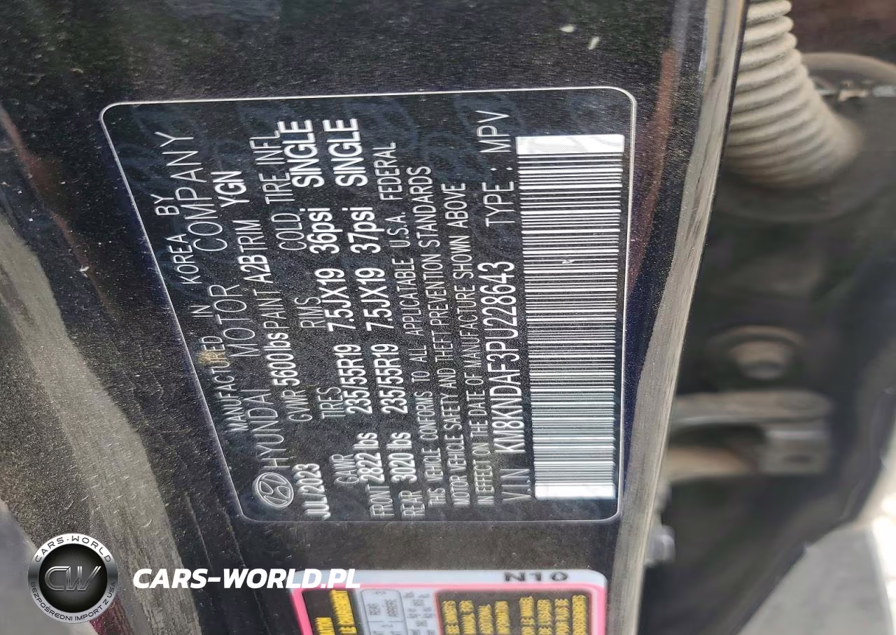 2023 Hyundai Ioniq 5 Sel VIN:KM8KNDAF3PU228643 - 14