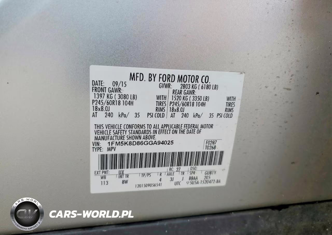 2016 Ford Explorer Xlt VIN:1FM5K8D86GGA94025 - 13