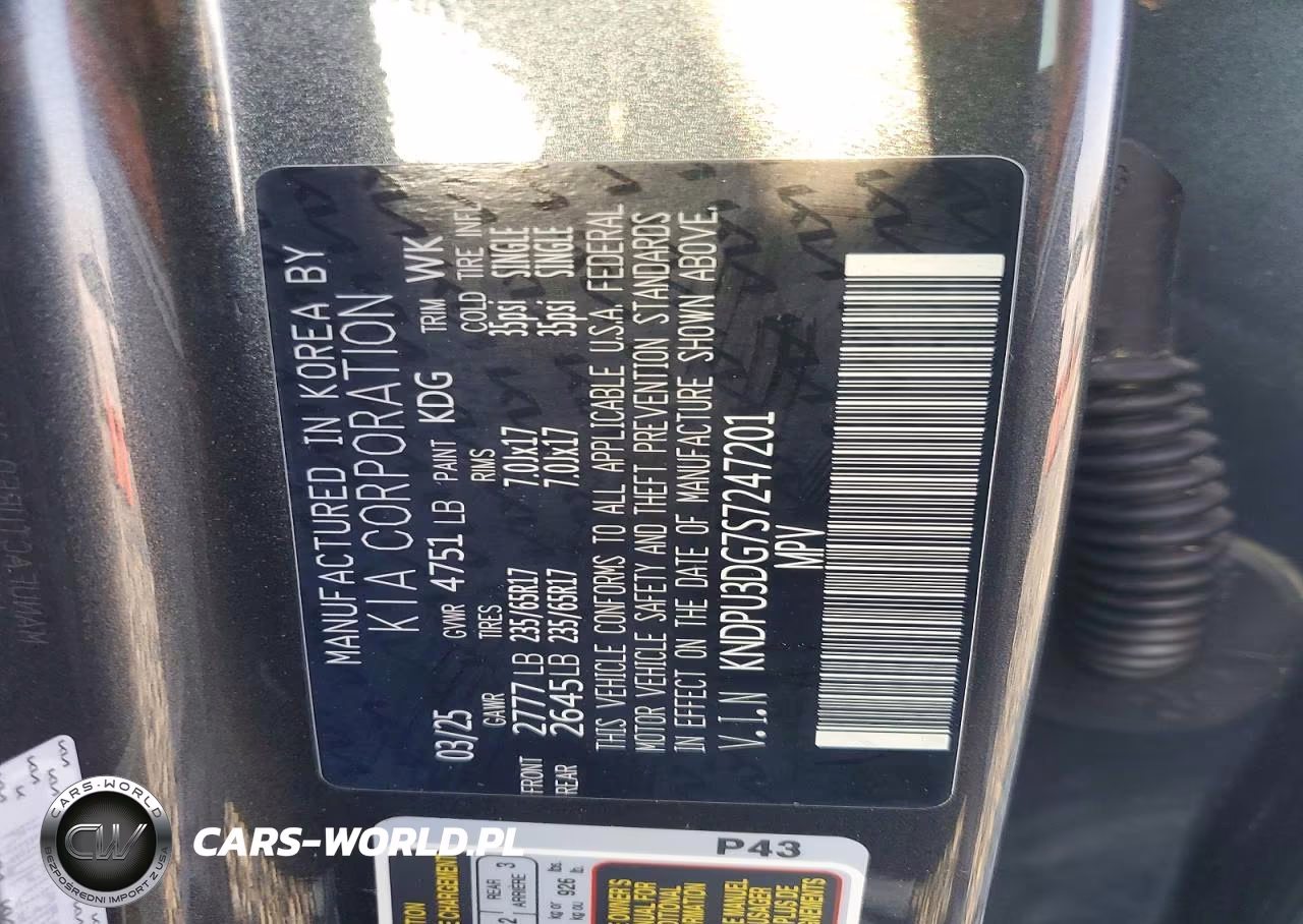 2025 Kia Sportage Lx VIN:KNDPU3DG7S7247201 - 13
