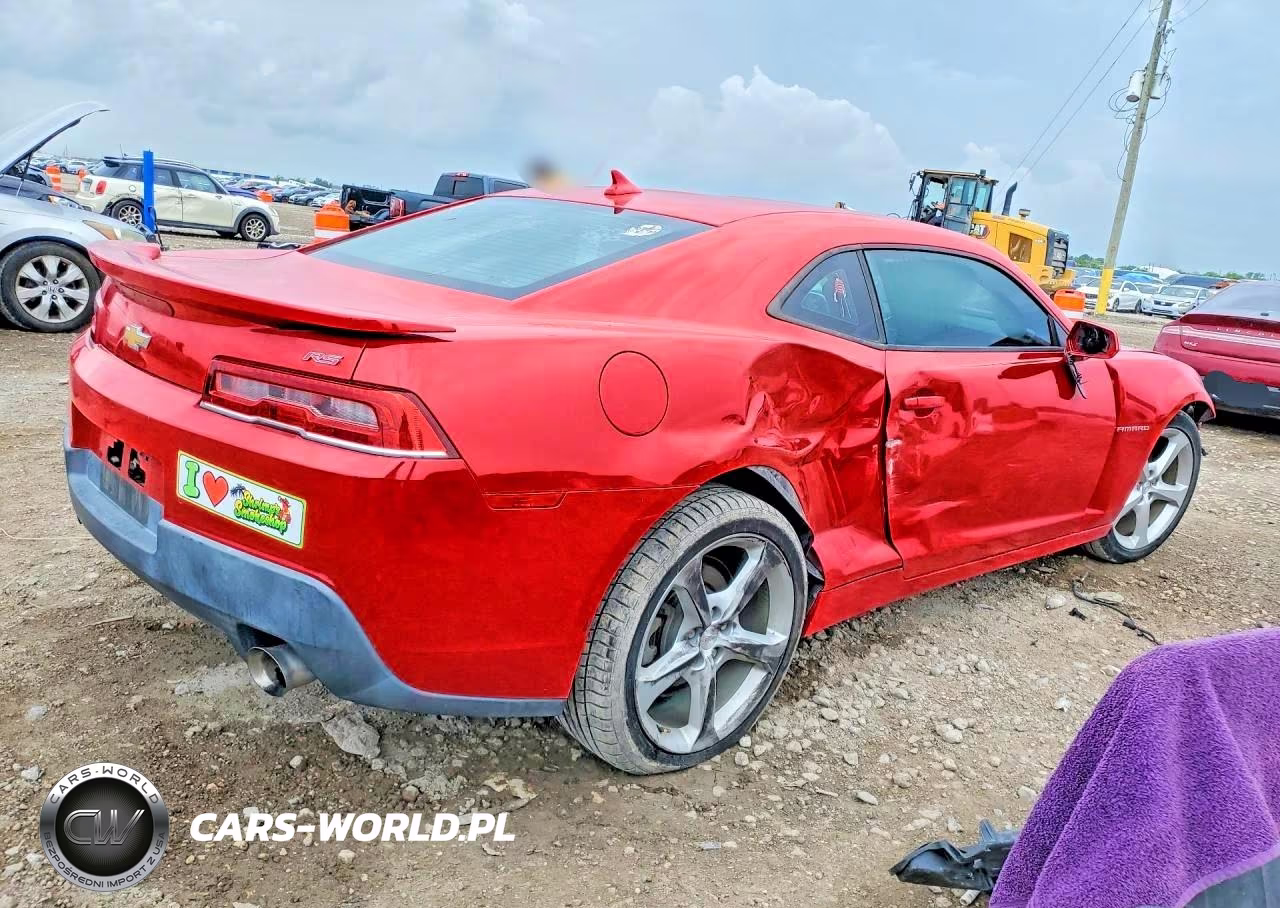 2015 Chevrolet Camaro Lt VIN:2G1FF1E32F9272090 - 3