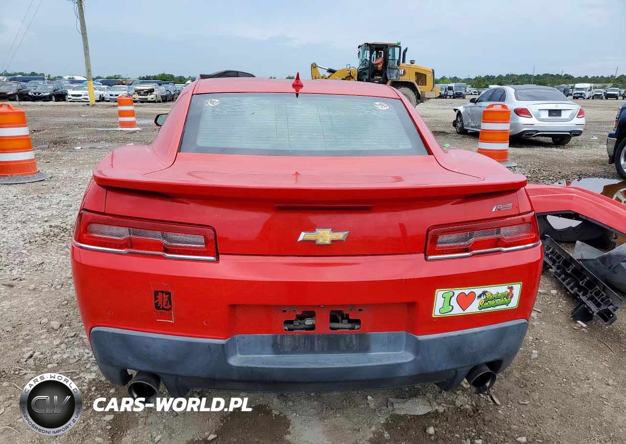 2015 Chevrolet Camaro Lt VIN:2G1FF1E32F9272090 - 6