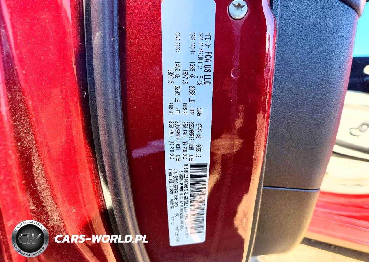 2019 Chrysler Pacifica Touring L Plus VIN:2C4RC1EG3KR710545 - 13