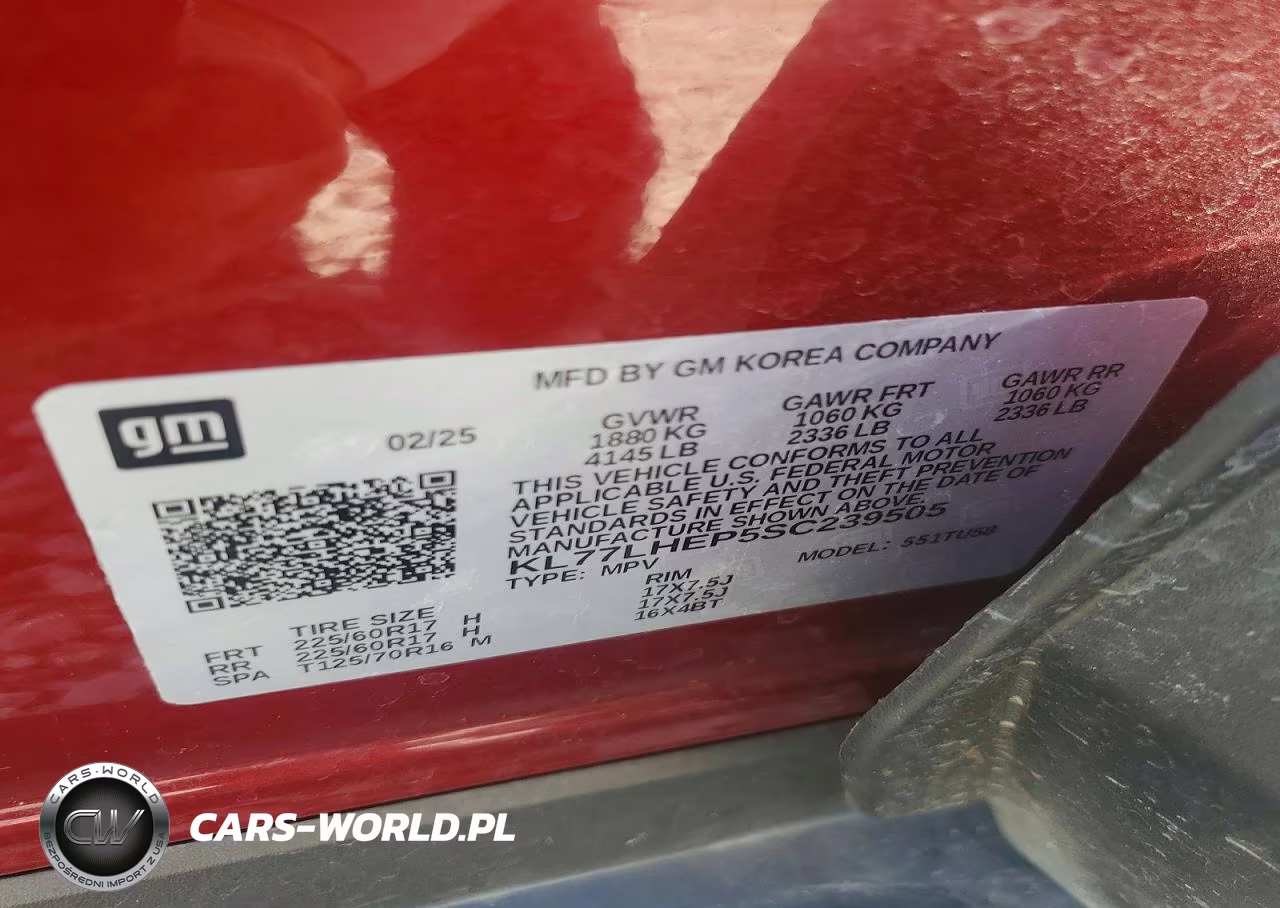 2025 Chevrolet Trax 1Lt VIN:KL77LHEP5SC239505 - 14