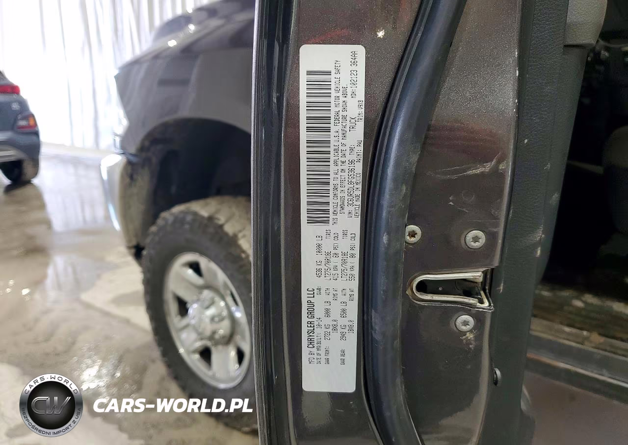 2015 Ram 2500 Slt VIN:3C6UR5DL8FG536196 - 12