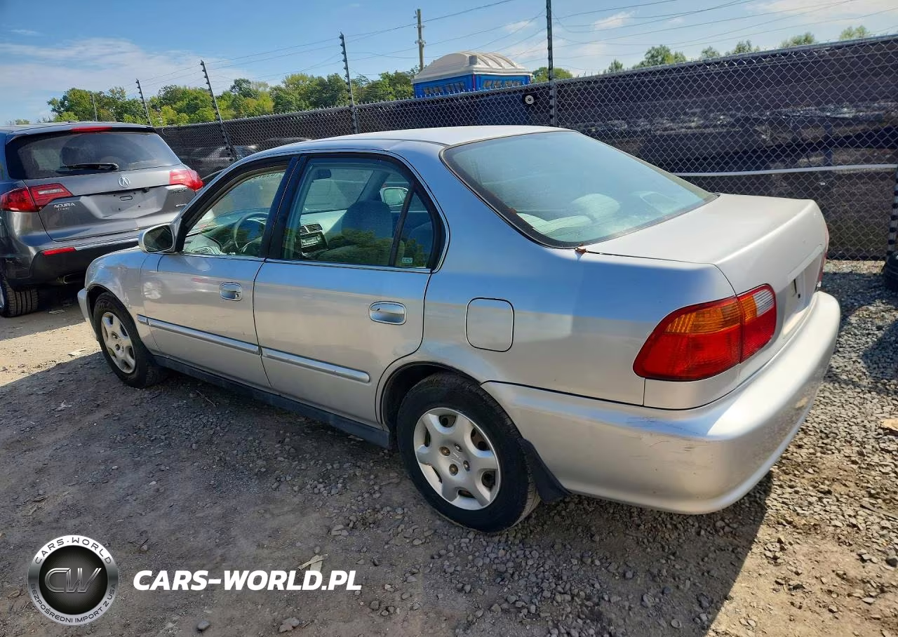 1999 Honda Civic Ex VIN:1HGEJ8640XL022229 - 2