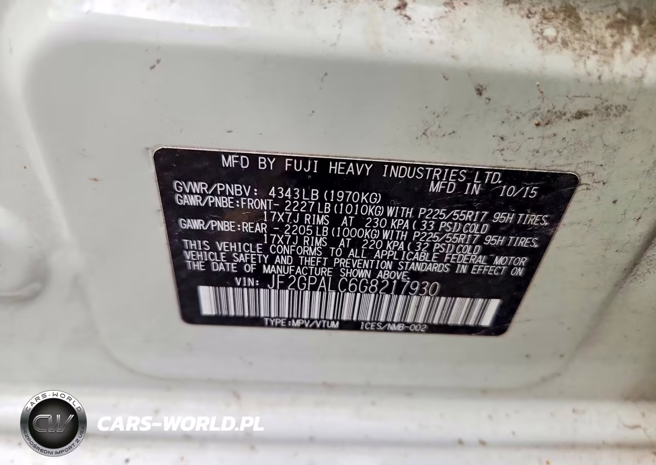 2016 Subaru Crosstrek Limited VIN:JF2GPALC6G8217930 - 12