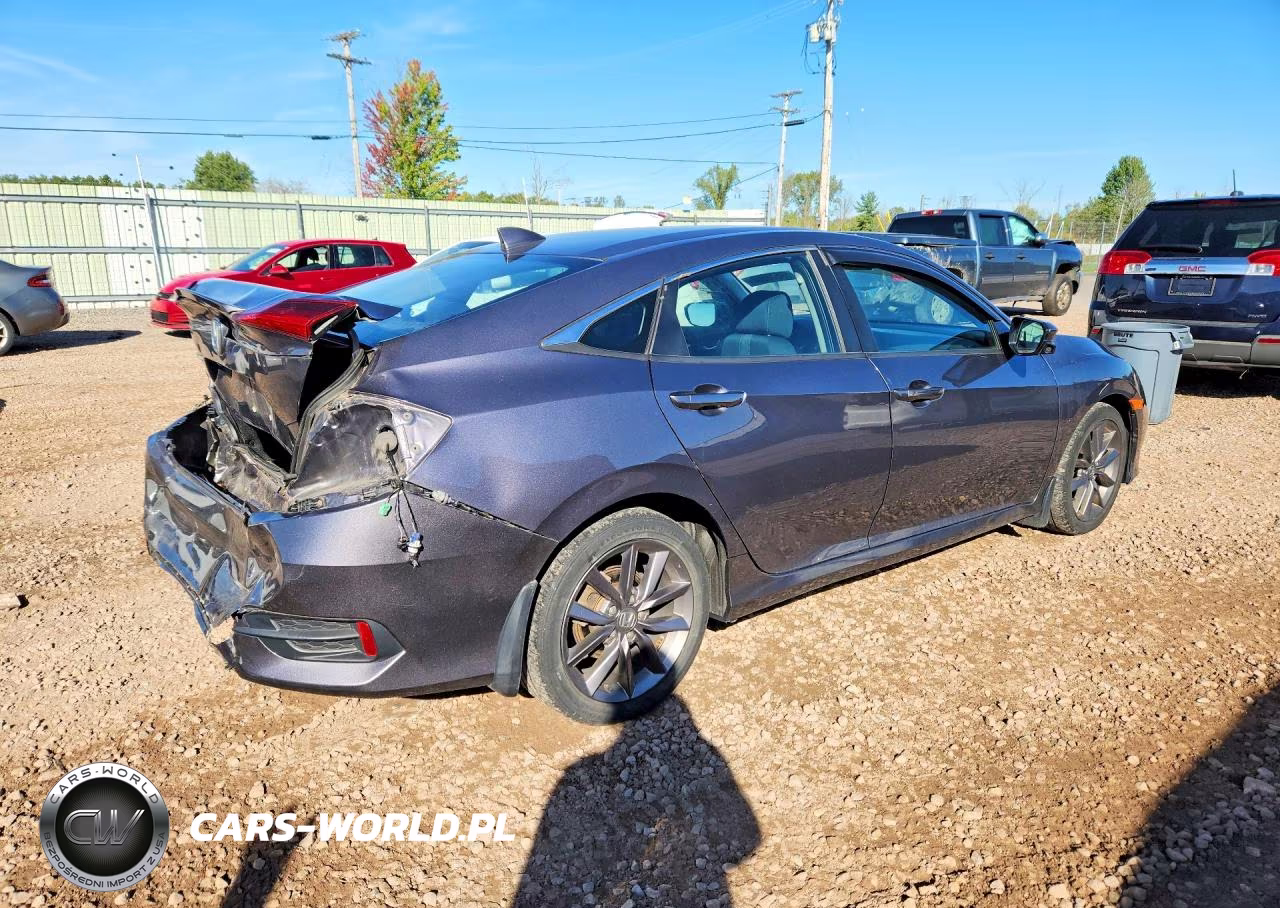 2021 Honda Civic Ex VIN:19XFC1F35ME001084 - 3