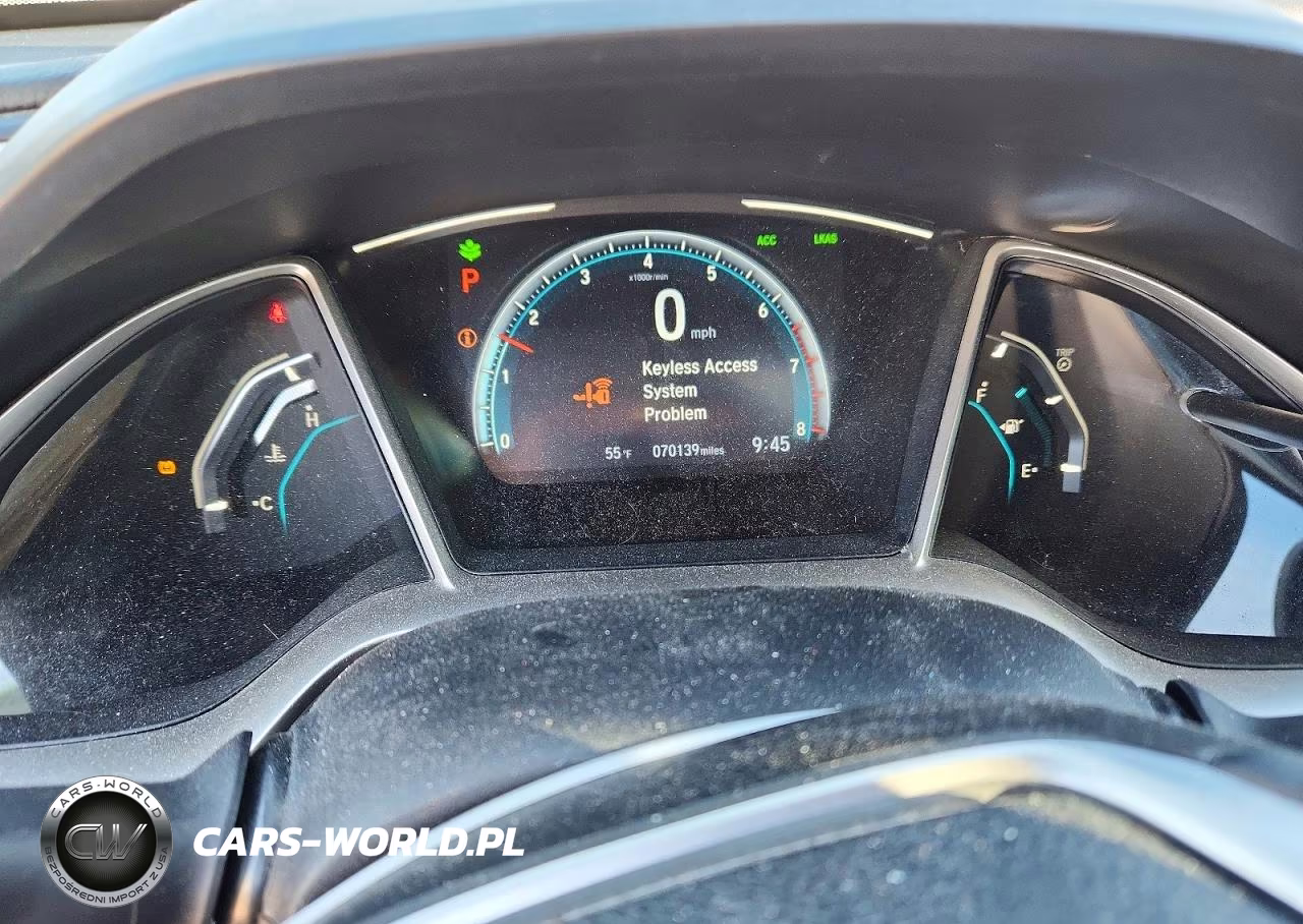 2021 Honda Civic Ex VIN:19XFC1F35ME001084 - 9