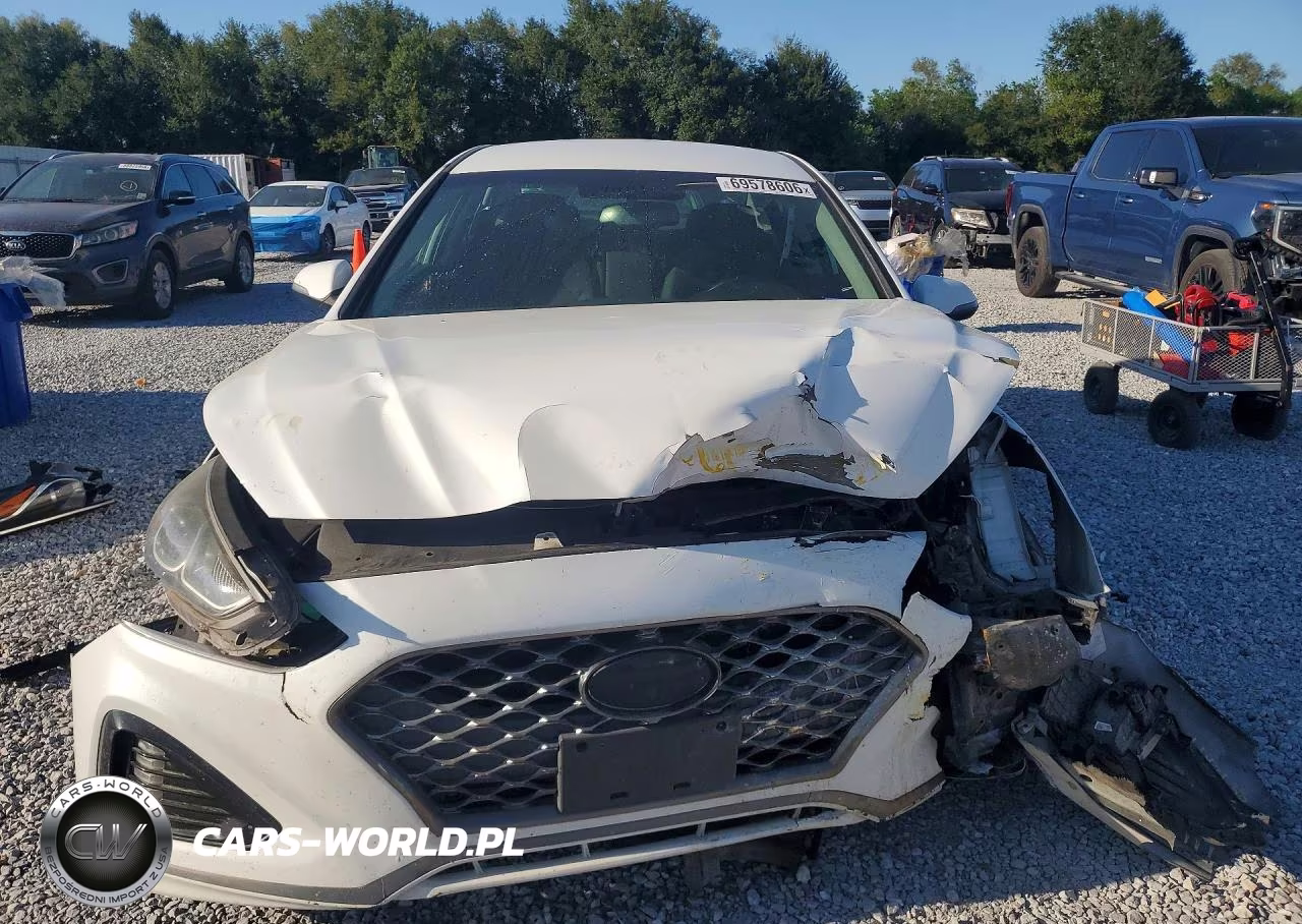 2019 Hyundai Sonata Sel VIN:5NPE34AF4KH785930 - 5