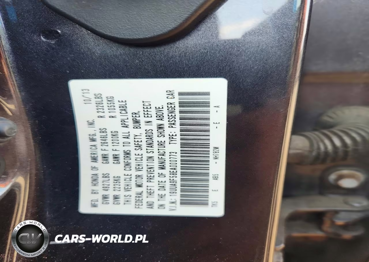 2014 Acura Tl Tech VIN:19UUA9F58EA000773 - 12
