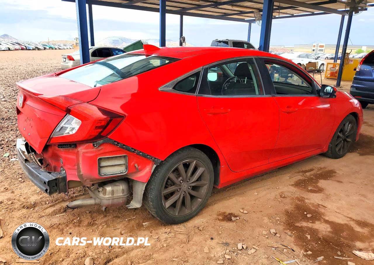 2020 Honda Civic Ex VIN:2HGFC1F31LH682607 - 3