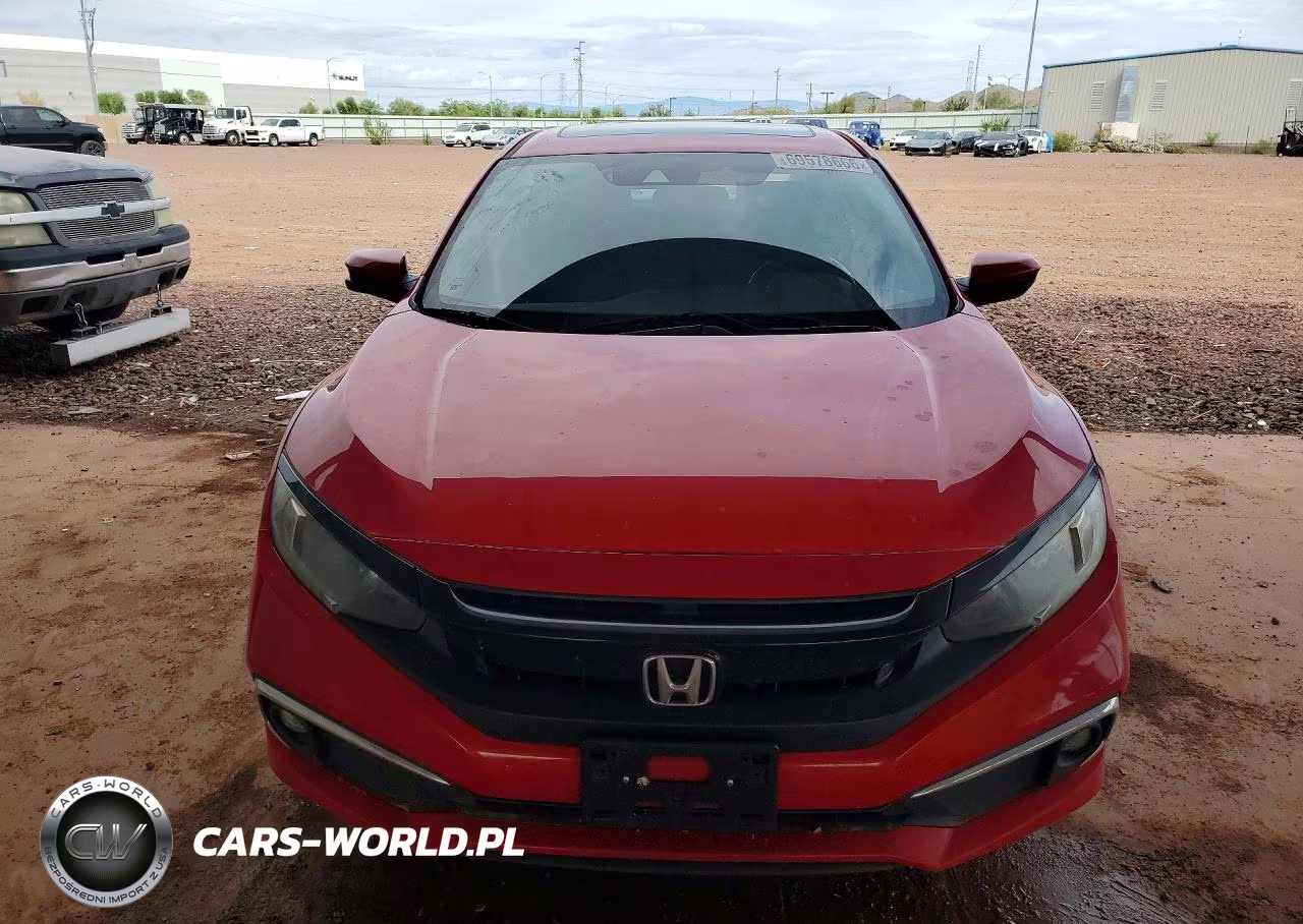 2020 Honda Civic Ex VIN:2HGFC1F31LH682607 - 5