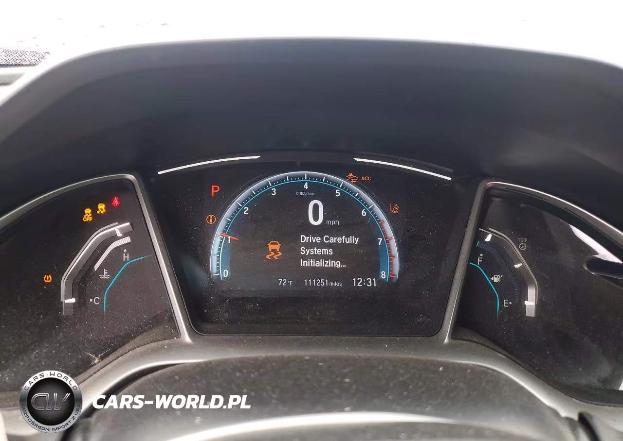 2020 Honda Civic Ex VIN:2HGFC1F31LH682607 - 9
