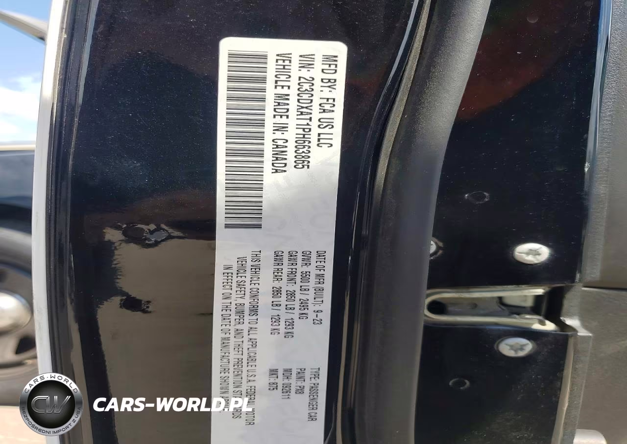 2023 Dodge Charger Police VIN:2C3CDXAT1PH663865 - 13