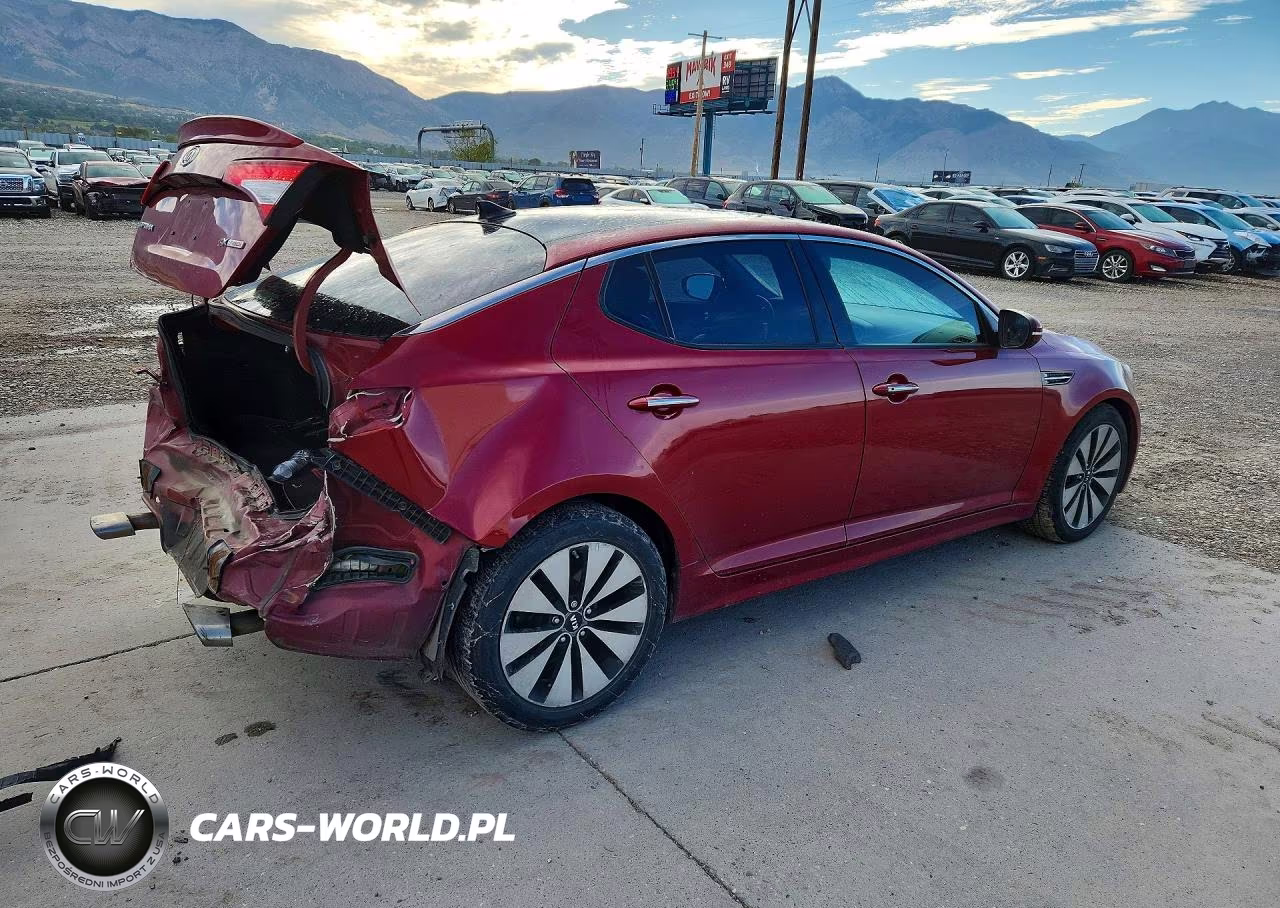 2011 Kia Optima Sx VIN:KNAGR4A67B5152374 - 3