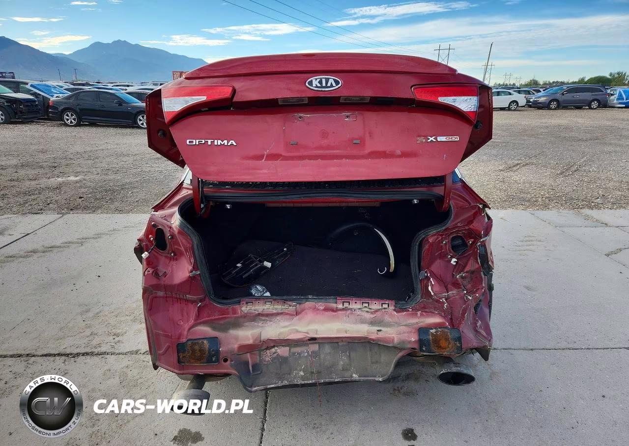 2011 Kia Optima Sx VIN:KNAGR4A67B5152374 - 6