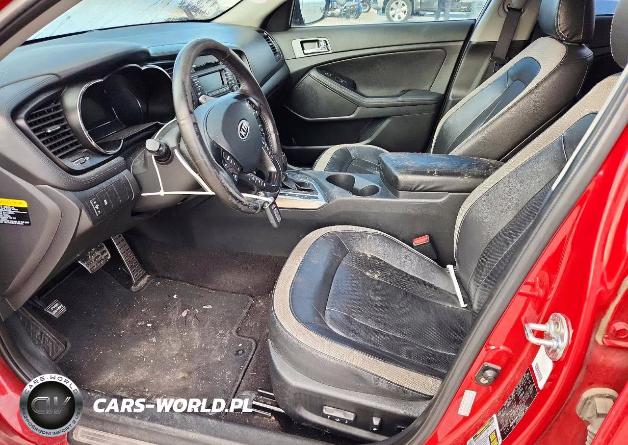 2011 Kia Optima Sx VIN:KNAGR4A67B5152374 - 7