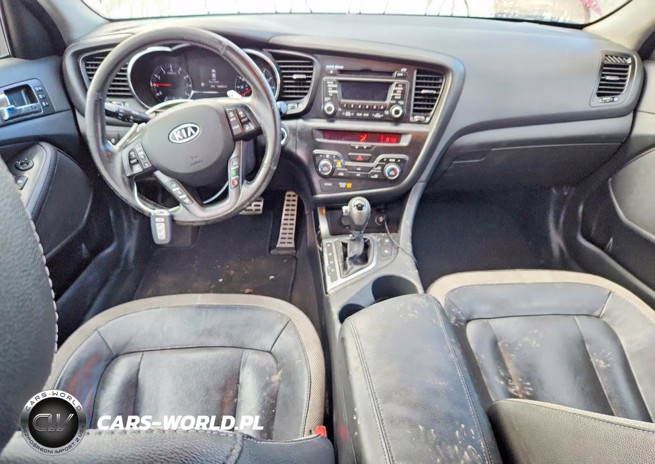 2011 Kia Optima Sx VIN:KNAGR4A67B5152374 - 8