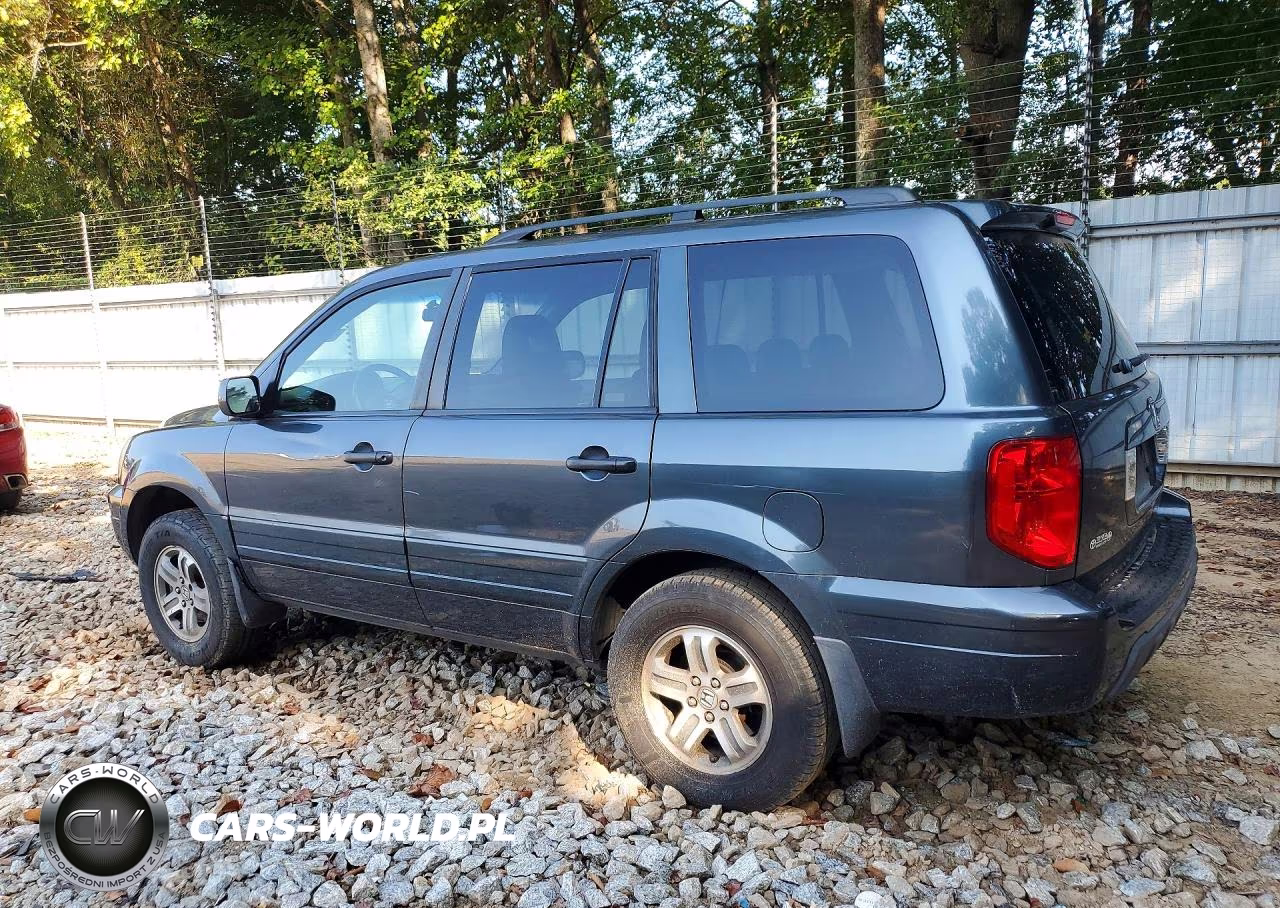 2005 Honda Pilot Exl VIN:5FNYF18505B057380 - 2