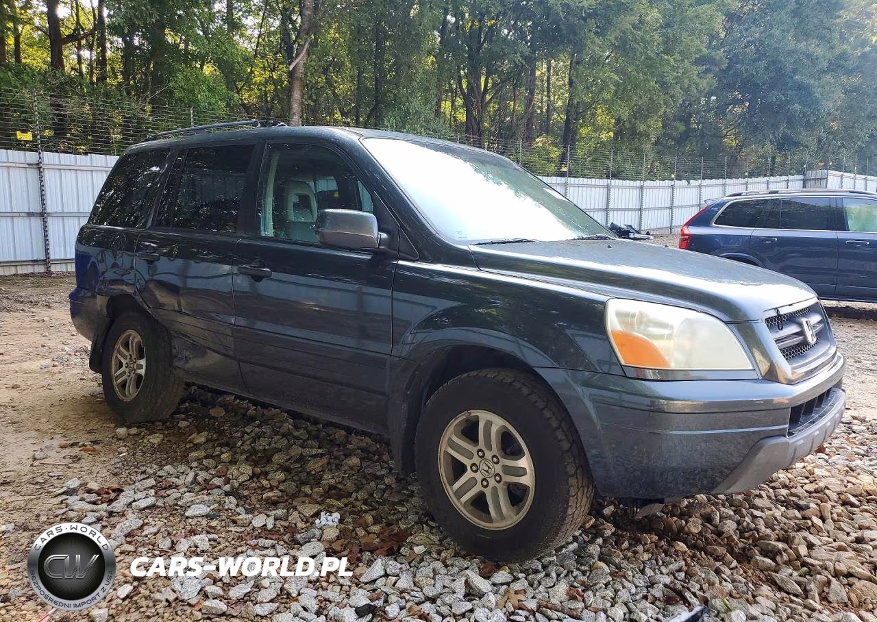 2005 Honda Pilot Exl VIN:5FNYF18505B057380 - 4
