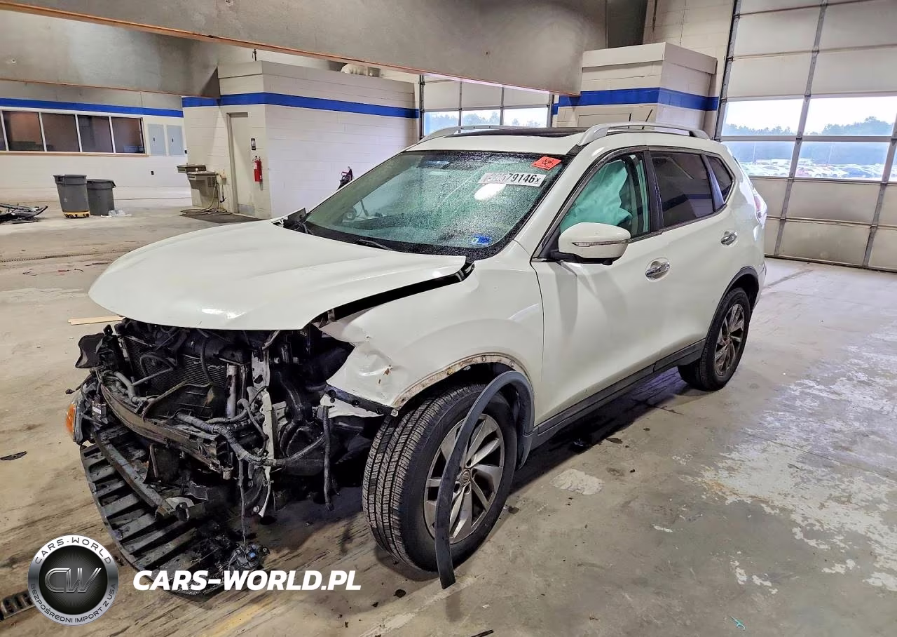 2015 Nissan Rogue Sl VIN:5N1AT2MV0FC800510 - 1