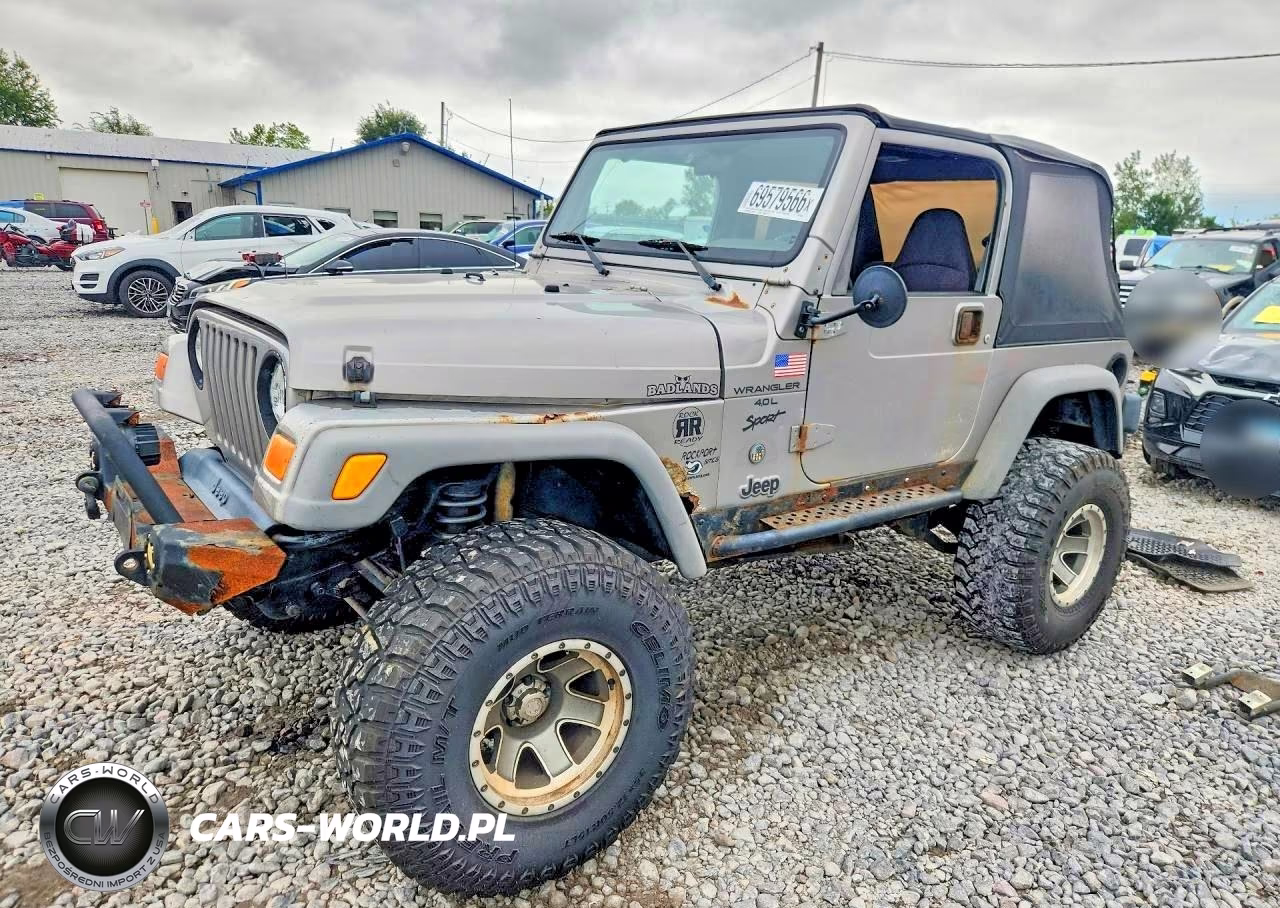 2001 Jeep Wrangler - Tj Sport VIN:1J4FA49S51P359284 - 1
