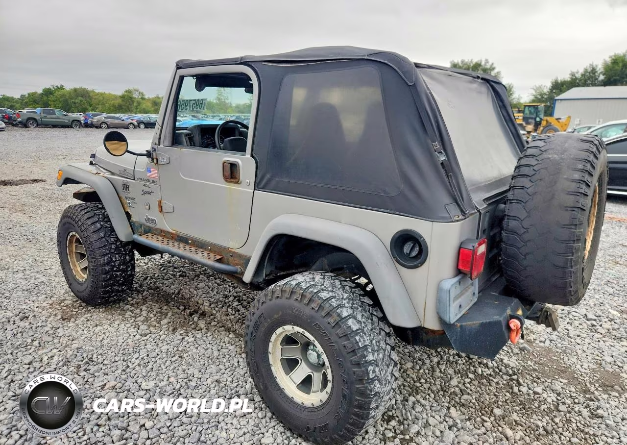 2001 Jeep Wrangler - Tj Sport VIN:1J4FA49S51P359284 - 2