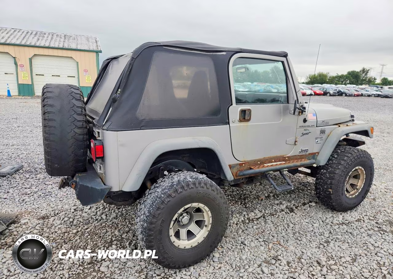2001 Jeep Wrangler - Tj Sport VIN:1J4FA49S51P359284 - 3