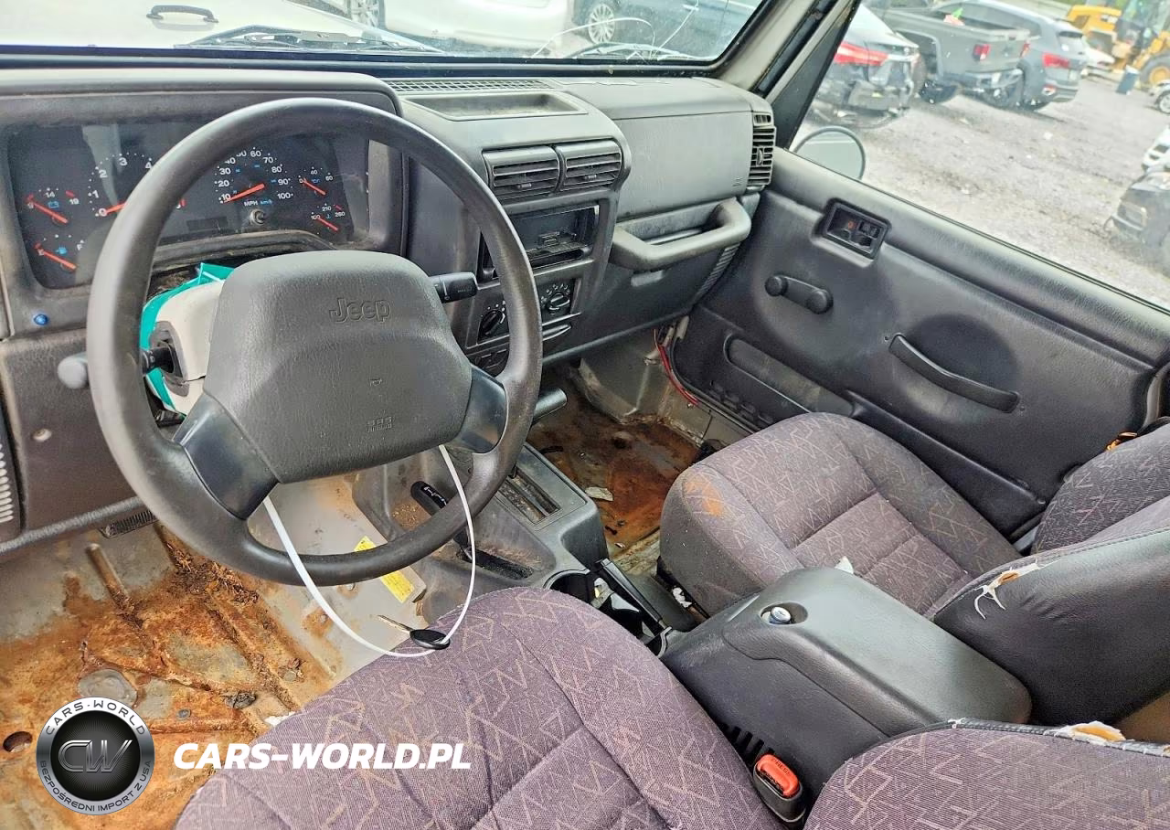 2001 Jeep Wrangler - Tj Sport VIN:1J4FA49S51P359284 - 8