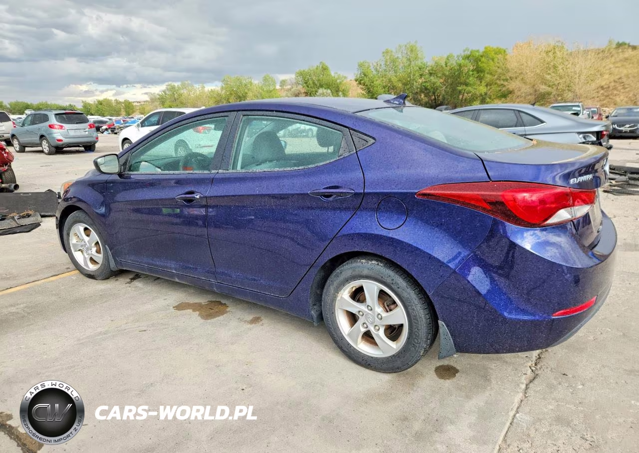 2014 Hyundai Elantra Se VIN:5NPDH4AE1EH515448 - 2