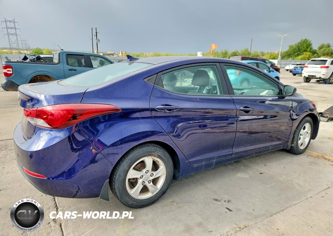 2014 Hyundai Elantra Se VIN:5NPDH4AE1EH515448 - 3