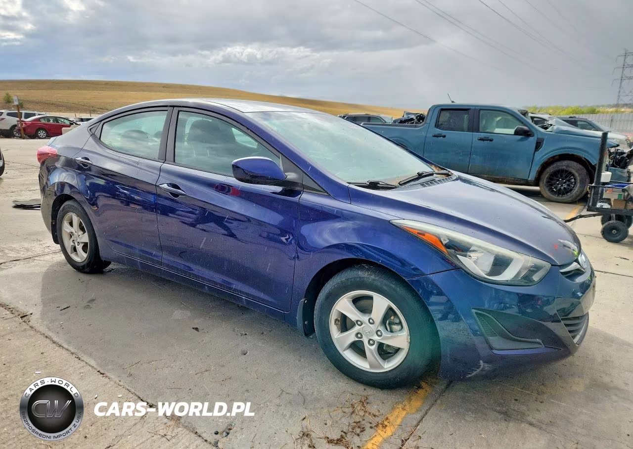 2014 Hyundai Elantra Se VIN:5NPDH4AE1EH515448 - 4