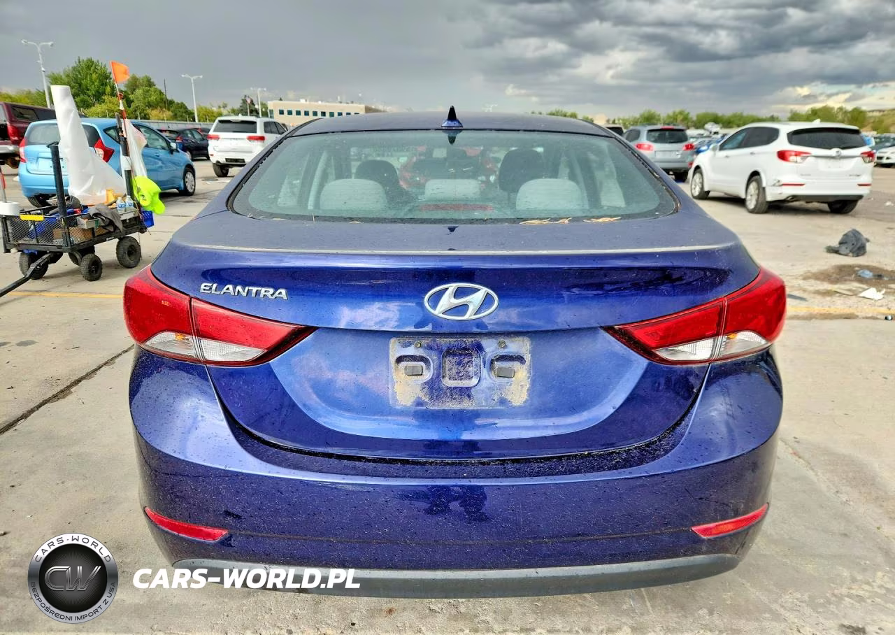 2014 Hyundai Elantra Se VIN:5NPDH4AE1EH515448 - 6