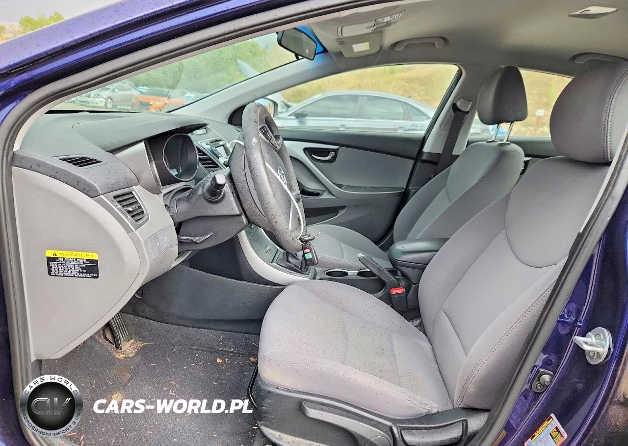 2014 Hyundai Elantra Se VIN:5NPDH4AE1EH515448 - 7