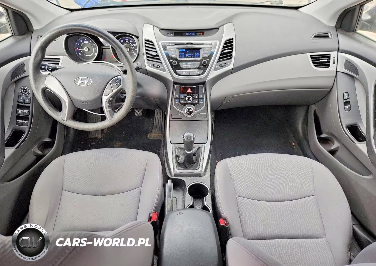 2014 Hyundai Elantra Se VIN:5NPDH4AE1EH515448 - 8