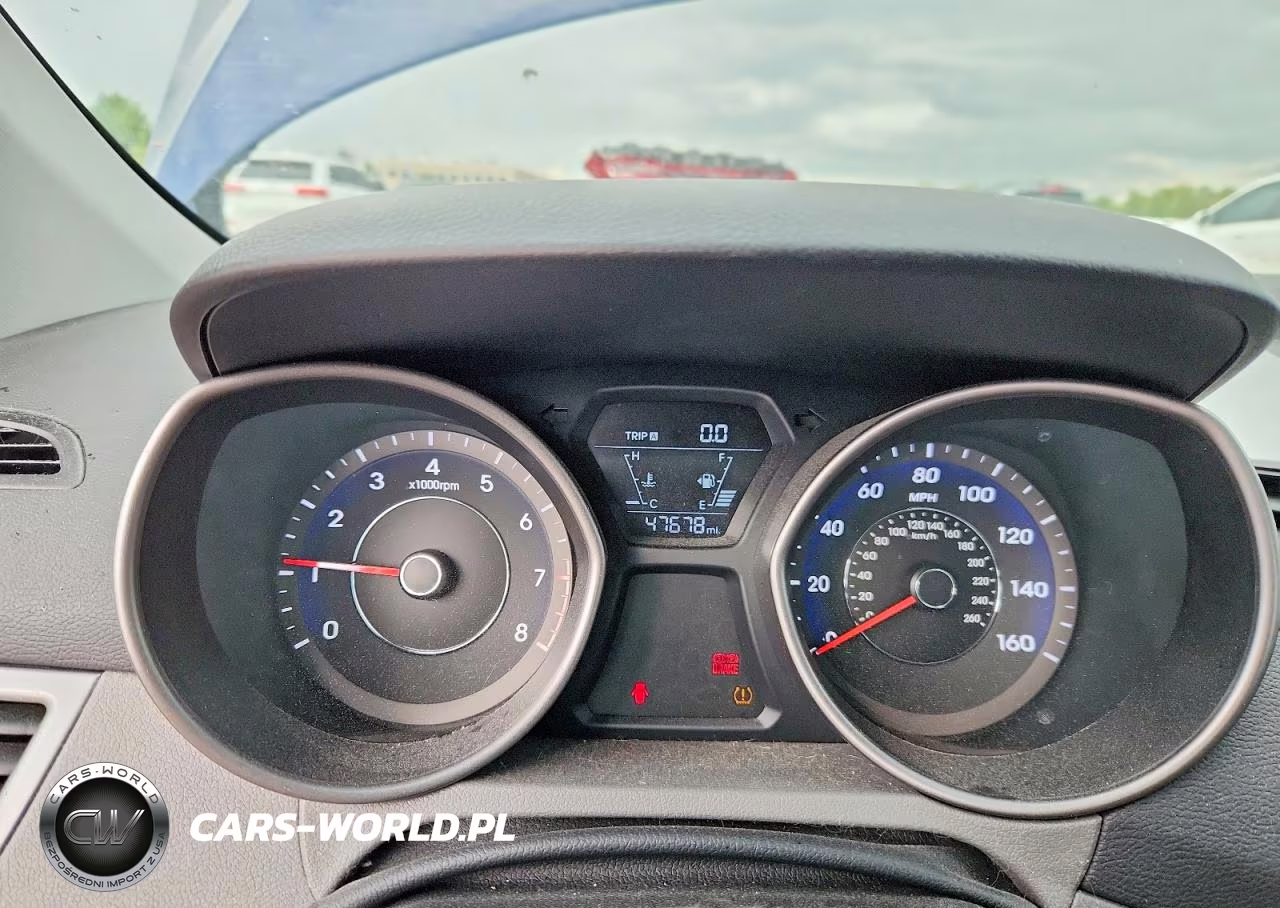2014 Hyundai Elantra Se VIN:5NPDH4AE1EH515448 - 9