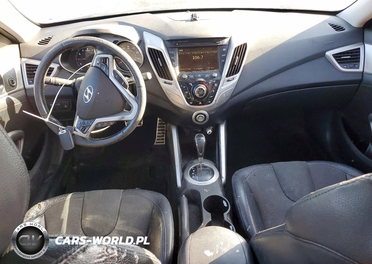 2012 Hyundai Veloster Base VIN:KMHTC6AD7CU059953 - 8