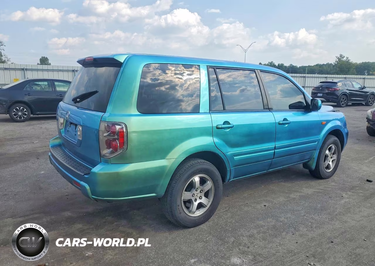 2007 Honda Pilot Exl VIN:5FNYF28597B039789 - 3