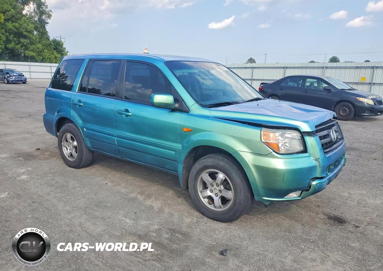 2007 Honda Pilot Exl VIN:5FNYF28597B039789 - 4
