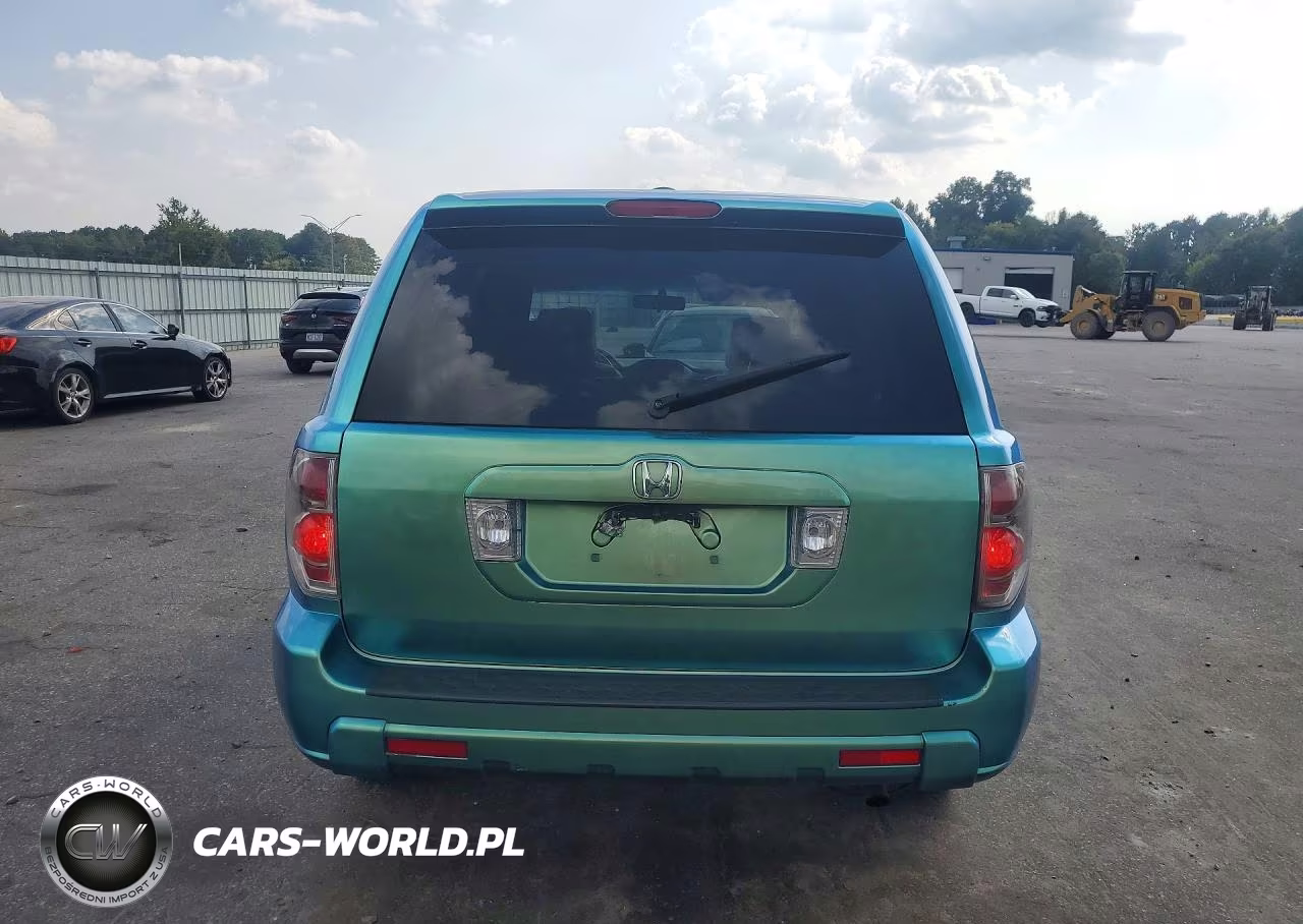 2007 Honda Pilot Exl VIN:5FNYF28597B039789 - 6