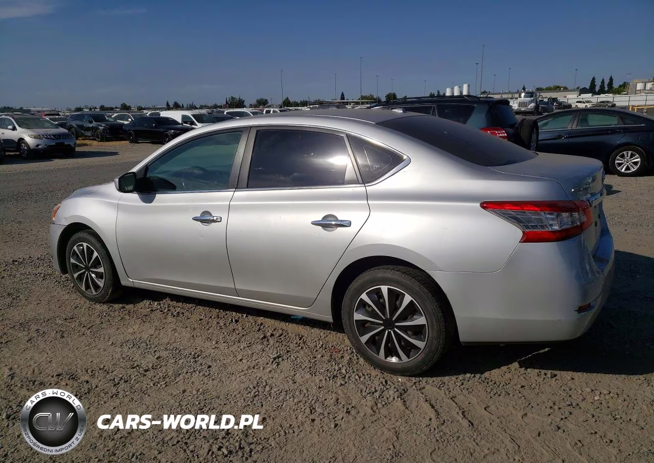 2015 Nissan Sentra Sv VIN:3N1AB7AP2FY250683 - 2