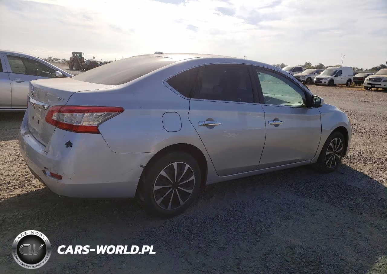 2015 Nissan Sentra Sv VIN:3N1AB7AP2FY250683 - 3