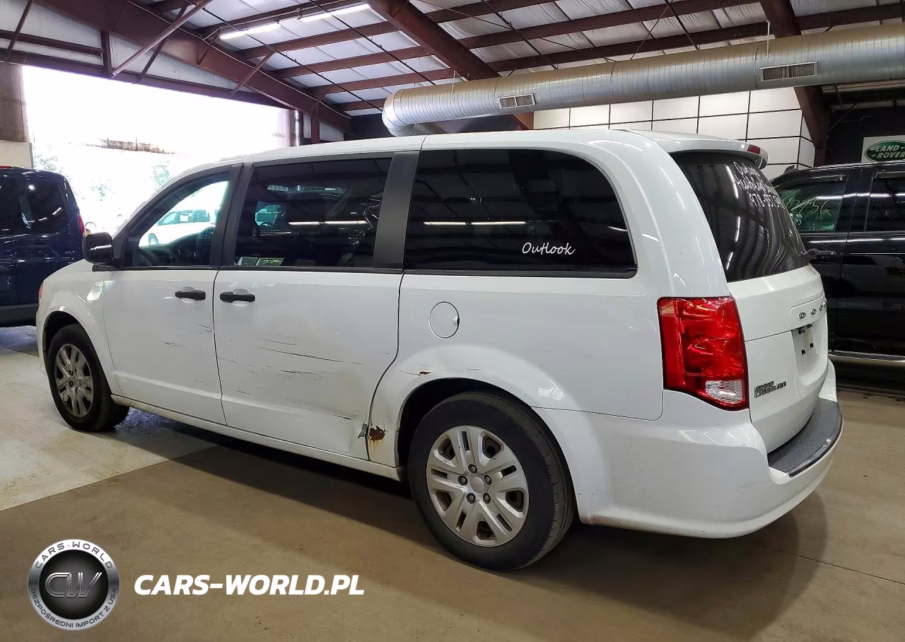 2019 Dodge Grand Caravan Se VIN:2C4RDGBG8KR602832 - 2
